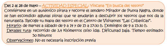 Yincana 'En busca del tesoro' en Calblanque, con la CARM Yincana 'En busca del tesoro' en Calblanque, con la CARM