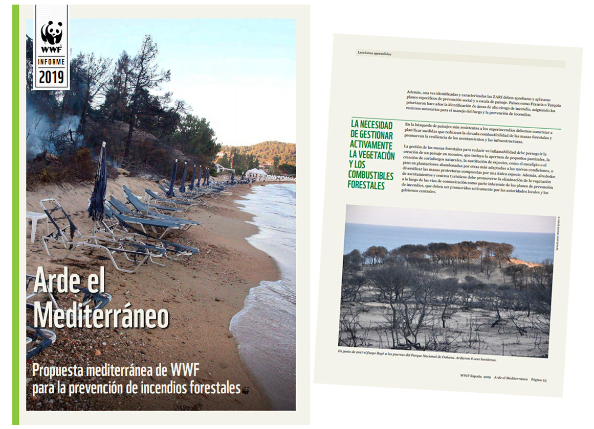 Informe 'Arde el Mediterráneo', de WWF