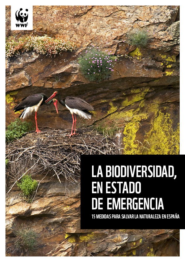 Portada del documento 'La biodiversidad, en estado de emergencia', de WWF