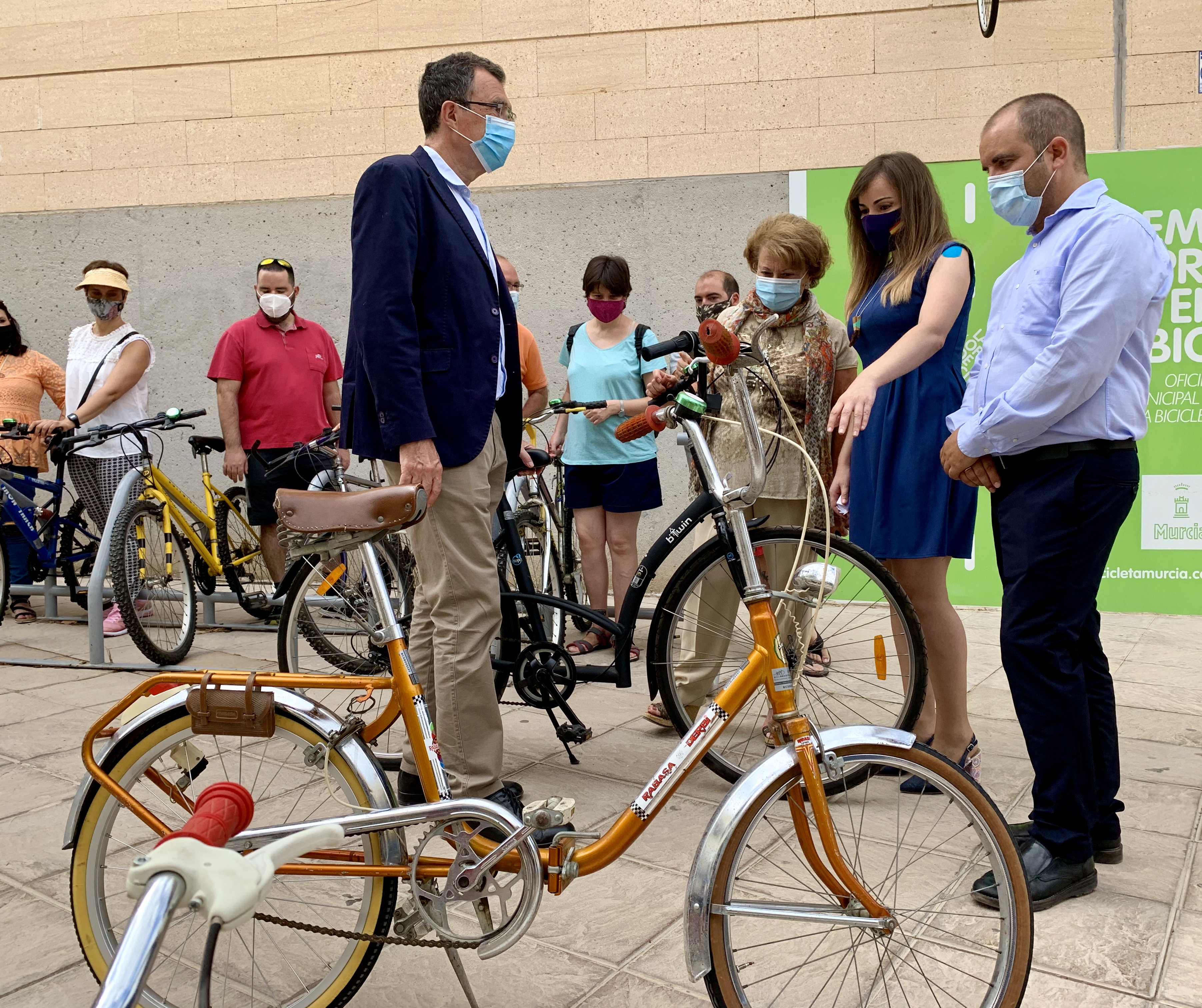 Las bicicletas a recuperar han de ser donadas por particulares a la Oficina Municipal de la Bicicleta. Imagen: Ayto. de Murcia